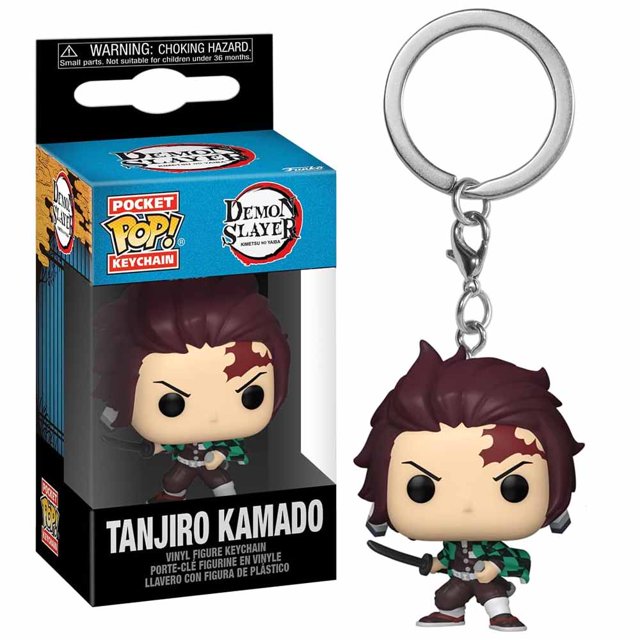 LLavero de bolsillo de Demon Slayer, Nezuko, Tanjirou, Agatsuma, Zenitsu, Hashibira, vinilo, figura de acción, juguetes de modelos coleccionables