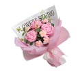 thumbnail image 1 of Ramo de crochet Flores artificiales hechas a mano Flores de punto Flores artificiales Rosa, 1 of 9