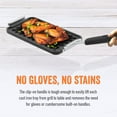 thumbnail image 3 of Yukon Glory 3-Pc Sear N Serve Cast Iron Grill Pan Set with Handle BBQ Grill Set, 3 of 7