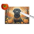thumbnail image 4 of Carolines Treasures DAC1054LCB 15 x 12 in. Unisex Black Labrador Retriever Fall Glass Cutting Board - Large, 4 of 5