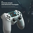 thumbnail image 3 of NETNEW Wireless Game Controller Compatible with PS4/Slim/Pro with Upgraded Joystick - White, 3 of 5