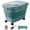 Green, variant on 15-23 Lbs Dog Food Storage Container, Collapsible Dog Food Container with Airtight Lid, Wheels, Handle, Large Cat Food Storage Container with Scoop, Dog Bowl for Dog Cat