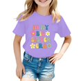 thumbnail image 2 of ibiyuan Big Sister Shirt for Girls Toddler Kids Promoted To Big Sis T-Shirt Announcement Short Sleeve Shirts Girls Big Sister Outfit Tees Baby Girl Tops, 2 of 4