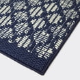 thumbnail image 4 of Balta Fairfax Transitional Chevron Indoor/Outdoor Area Rug Blue 7'10" x 10' 8' x 10' Navy, Ivory, Grey, 4 of 5