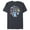 Navy Heather, variant on Disney and Pixar’s Monsters, Inc. Dad of the Birthday Boy - Short Sleeve Blended T-Shirt for Adults - Customized-Dark Heather