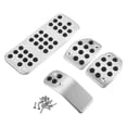 thumbnail image 1 of Juego de 4 piezas de cubierta de Pedal de acelerador y Pedal de freno Unique Bargains para Peugeot 207 2010-2014 para Peugeot 208 2014-2017, 1 of 1