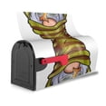 thumbnail image 3 of Pofeuu Fishing Gnome Fisherman Print Mailbox Covers Letterbox Cover Mailbox Wrap for Home Garden Yard Outdoor Decor -21x18 in, 3 of 8