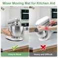 thumbnail image 2 of Brikinte Mixer Slider Mat for KitchenAid 4.5 QT Tilt Head Stand Mixer, Acrylic, Clear, 2 of 7