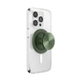 thumbnail image 1 of Empuñadura de teléfono PopSockets Alum Radial Olive compatible con MagSafe, 1 of 6