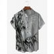 thumbnail image 4 of Camisas hawaianas de verano para hombre, blusas con estampado de plantas, ropa de moda informal, blusas de solapa con estampado de bambú de gran tamaño, camisa masculina, 4 of 4