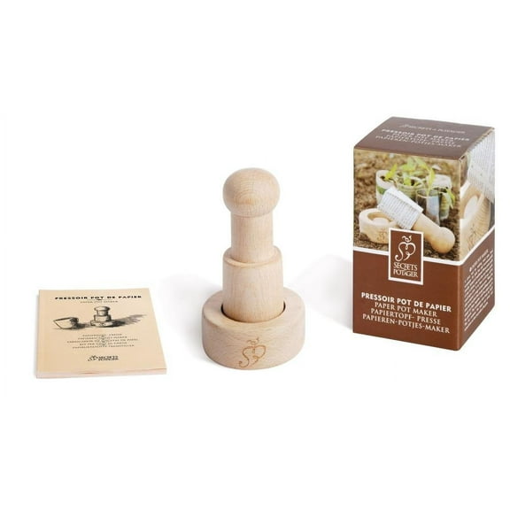 Esschert Design USA W4008 Secrets du Potager Paper Pot Maker