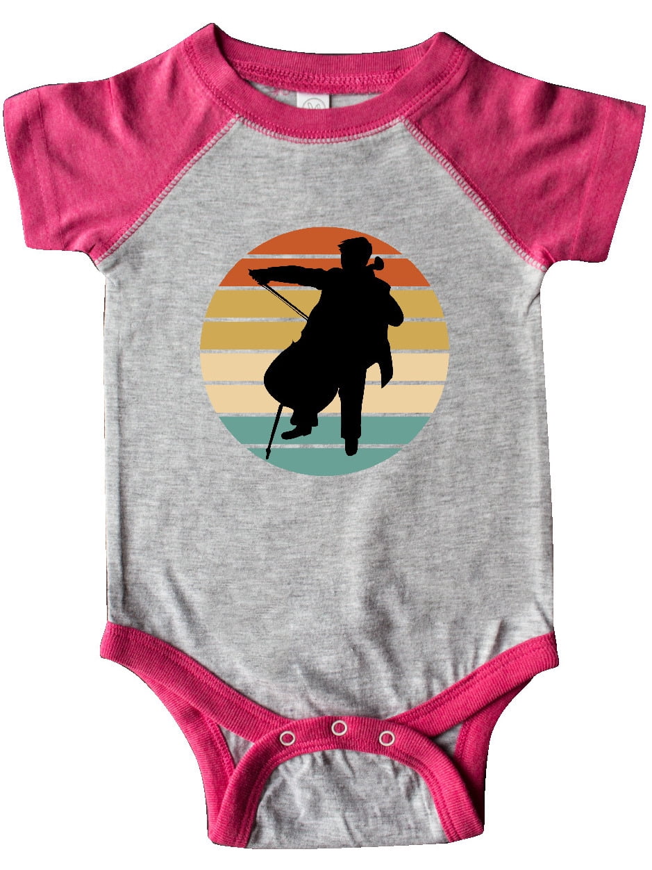 Inktastic Cello Vintage Cellist Music Gift Gift Baby Boy Or Baby Girl Bodysuit Walmart Com