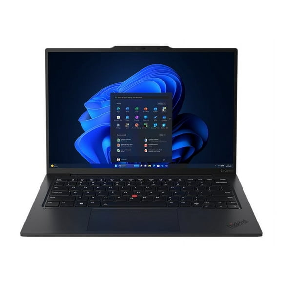Lenovo ThinkPad X1 Carbon Gen 12 21KC - 180-degree hinge design - Intel Core Ultra 7 - 155U / up to 4.8 GHz - Evo - Win 11 Pro - Intel Graphics - 32 GB RAM - 512 GB SSD TCG Opal Encryption 2, NVMe, Performance - 14" IPS touchscreen 1920 x 1200 - Wi-Fi 6E, Bluetooth - black paint - kbd: English - with 3 Years Lenovo Premier Support