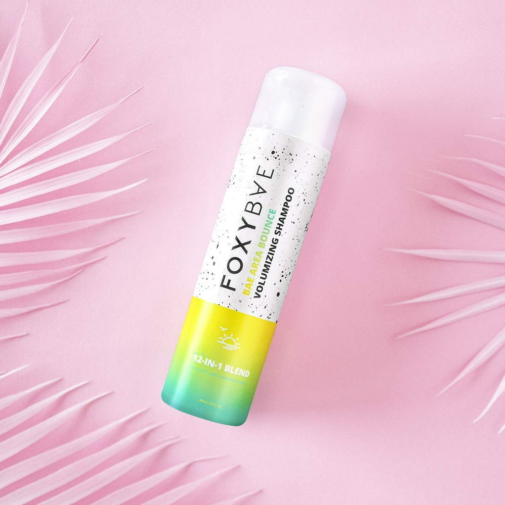 Foxybae Bae Area Bounce Volumizing Shampoo 12in1 Blend Hair Growth