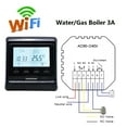 thumbnail image 1 of Programmable Tuya Smart WiFi Thermostat Electric Heating Warm Floor Temperature Controller ,Easily DIY, 1 of 7