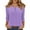 45#Purple AA, variant on 3/4 Length Sleeve Womens Tops 2026 Spring Summer Trendy Tee Shirts Dressy Casual Business Work Blouses Outfits Navy XL