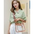 thumbnail image 2 of Kukuzhu Crossbody Bag for Women Clean Shoulder Bag Fashion Hobo Bag with Colorful Wide Straps Tote Purse Handbag, 2 of 5
