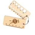 thumbnail image 1 of Knitting Gauge Ruler Craft Knitting Needle Ruler for Artists Knitting Lovers, 1 of 7