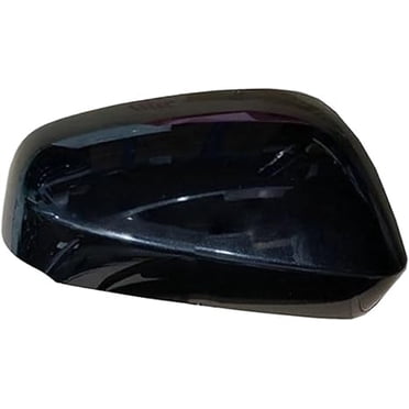 Black Car Side Mirror Cap Compatible For Toyota BZ4X 2023 2024 2025 Rear View Mirror Lid Shell Rearview Cover Lid(Black Left Side)