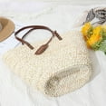 thumbnail image 3 of Transemion Practical Large Capacity Tote Bag Soft Leather And Comfortable To Bamboo Wood, 3 of 6