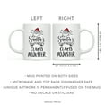 thumbnail image 5 of Koyal Wholesale Santa Claus Ceramic Coffee Mug, Santa's Favorite Claims Adjuster, 5 of 5