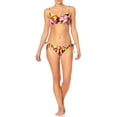 thumbnail image 2 of Endless Waves Junior's Flower Hour Bandeau Top Swimsuit, 2 of 4