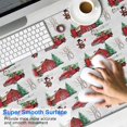 thumbnail image 2 of Long Mouse Pads for Desk,Red Christmas Farm and Truck Pattern Desk Mats on Top Of Desks, Desk Mouse Pad Extra Large with 3mm Non-Slip Base and Stitched Edge for Gaming,Office,Work,Home 47.3x23.6in, 2 of 5