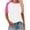 Pink, variant on yillto Plus Size Tshirts for Womens Short Sleeve Round Neck Loose Basic Tee Ladies Summer Causal Shirts