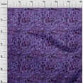 thumbnail image 3 of oneOone Georgette Viscose Purple Fabric Abstract Fabric For Sewing Printed Craft Fabric By The Yard 42 Inch Wide, 3 of 4