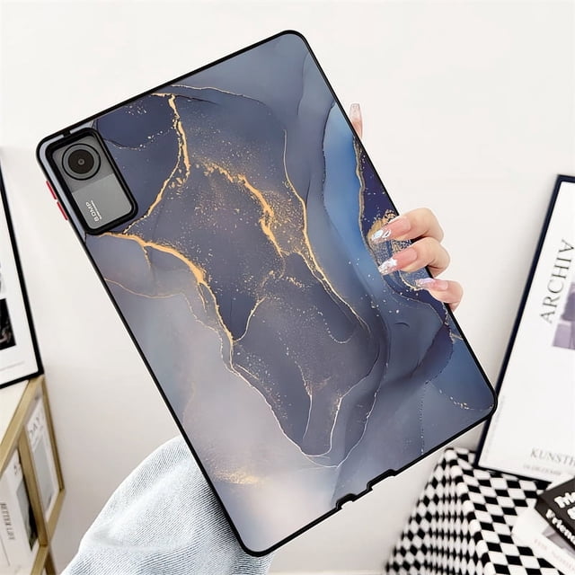 for Xiaomi Pad 5 6 Pro Tablet Case for Xiaomi Redmi Pad SE 2023 11 Inch Fashion Marble Pattern Hard Matte Cover For Xiaomi Pad 6 Y1-P110 RedmiPad SE 2023