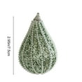 thumbnail image 3 of Mint Green Christmas Ball Ornaments Shatterproof Glitter Plastic Decor with Floral Texture 3.15" Hanging Balls Glitter Sequin Balls for Xmas Tree, Holiday Wreath, Home Decor, 3 of 6