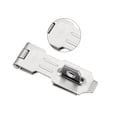 thumbnail image 3 of Uxcell Padlock Hasp Door Clasp Bolts Lock Latch Mounting Stainless Steel Silver, 3 of 3