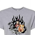thumbnail image 3 of Bratz - Pretty in Pink - Original Dolls - Flames - Juniors Cropped Cotton Blend T-Shirt, 3 of 5