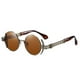 thumbnail image 3 of Gafas de sol estilo punk vintage, gafas de sol estilo punk vintage, gafas de sol redondas retro, gafas punk elegantes y modernas, 3 of 9