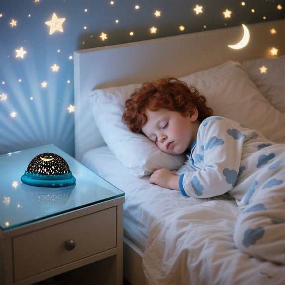 Galaxy Star Projector for Bedroom, Night Light Projector for Baby Nursery, Color Changing Starry Sky Ceiling Lamp, Quiet One Button Operation, Room Decor & Birthday Gift for Girls
