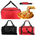 thumbnail image 2 of 16 Inch Pizza Thermal Bag Food Delivery Bag Insulated Bag 2 In 1 Portable Shoulder straps and Hand Carry, 2 of 6