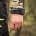 thumbnail image 4 of Juego de pulsera Estrela para hombres y mujeres, pulseras de cuerda trenzada con cordón de paracaídas para supervivencia de emergencia al aire libre, 4 of 5