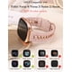 thumbnail image 2 of Correa de reloj Minyee Leather con cadena de metal para Fitbit, 2 of 6