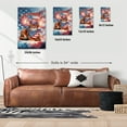 thumbnail image 5 of Abyssinian Patriotic Welcome for 4Th of July Independence Day Vertical Matte Canvas Poster Cat Lover Kitten Owner Gifts Wall Art Home Decor - 00010, 5 of 5