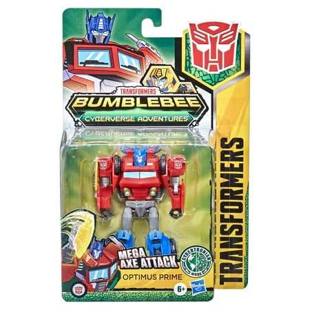Transformers Bumblebee Cyberverse Adventures Warrior Optimus Prime Figure