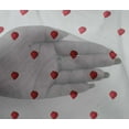 thumbnail image 4 of oneOone Tissu en Viscose Chiffon Imprimé Fraise 1 Yard 42 Pouces de Large, 4 of 4
