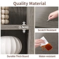 thumbnail image 7 of YQ JENMW 5-Tier Bookshelf,Storage Organizer Bookcase with Open Shelf,For Living Room,Bedroom,Home Office, 7 of 7
