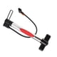 thumbnail image 4 of Bomba de bicicleta portátil de 10'', de aleación de aluminio, minibomba de aire manual para ciclismo, herramienta para inflar neumáticos, 4 of 14