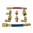 thumbnail image 4 of AURARMLET 8Ud De Adaptadores Para Aire Acondicionado De Vehículo Conector Multicolor, 4 of 8