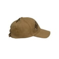 thumbnail image 4 of Mens Cotton US Military Veteran Hat - Army Navy Coast Guard Marine Cap, Veteran Khaki, 4 of 4