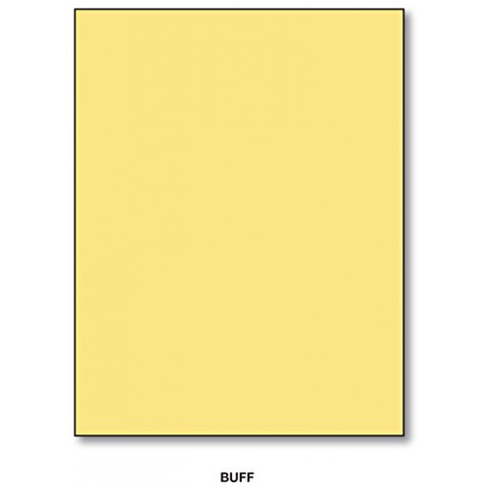 Buff 8.5 X 11 Inches Bright Color Paper,100 Sheets Per Pack Walmart