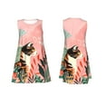 thumbnail image 7 of KLL Colorful Cat With Flowers Pattern Womens Summer Dresses 2025,Loose Round Neck Sleeveless Sundresses Tank Dresses with Pockets, 7 of 7
