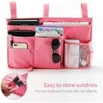 thumbnail image 2 of Bedside Storage Caddy, Bed Organizer Bed Storage Pocket Bedside Organizer Hanging Bed Storage Caddy for College Dorm Room, Hospital Bed Rails, Baby Bed, Camp, 2 of 7