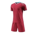 thumbnail image 2 of VOUZZA Kids Soccer Uniform Set Summer Breathable Training and Shorts 2-Piece Sporty Team Suit for Boys Girls, 2 of 6