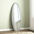 thumbnail image 6 of SHYFOY Oval Jeweled Floor Mirror Accent Crystal Full Length Mirror, 6 of 7